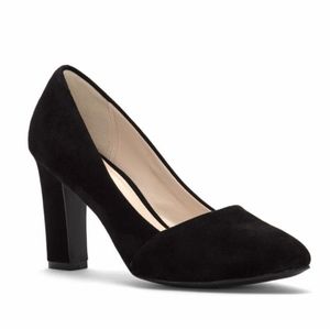 Cole Haan | Kinslee Black Suede Pump (85mm)